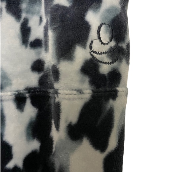 Cuddl duds double plush velor camouflage pull on pants size large black … - Picture 9 of 10